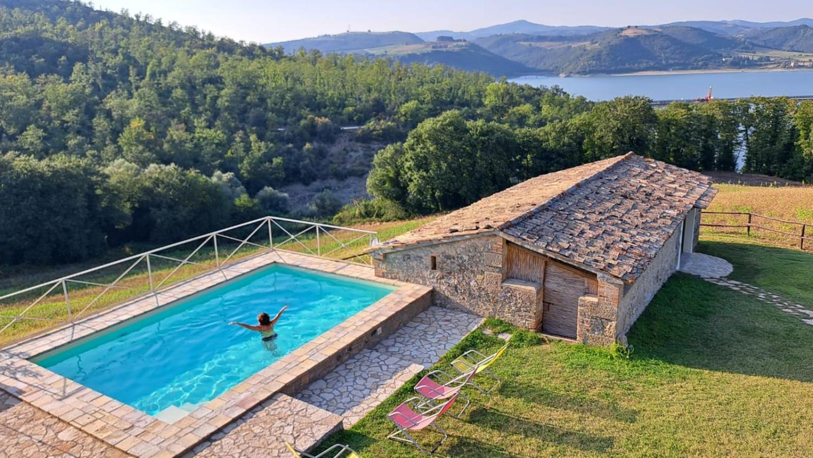 Casale Al Lago Con Piscina E Sauna Corbara  Εξωτερικό φωτογραφία